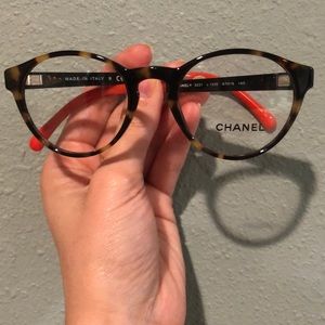 Authentic Chanel Tortoise Eye Glasses